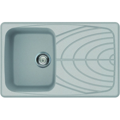Кам'яна кухонна мийка ELLECI Master 300 aluminium 79 Сірий