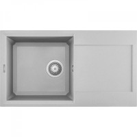 Каменная кухонная мойка ELLECI EASY 290 ALUMINIUM 79 Алюминий