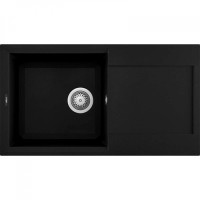 Кам'яна кухонна мийка ELLECI EASY 290 FULL BLACK 40 Чорний