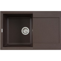 Кам'яна кухонна мийка ELLECI EASY 300 ESPRESSO 78 Коричневий Кам'яна кухонна мийка ELLECI EASY 300 ESPRESSO 78 Коричневий
