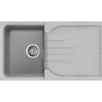 Кам'яна кухонна мийка ELLECI Ego 400 ALUMINIUM 79 Сірий Кам'яна кухонна мийка ELLECI Ego 400 ALUMINIUM 79 Сірий