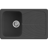 Кам'яна кухонна мийка ELLECI Master 300 full black 40 Чорний Кам'яна кухонна мийка ELLECI Master 300 full black 40 Чорний