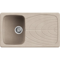 Кам'яна кухонна мийка ELLECI Master 400 avena 51 Бежевий Кам'яна кухонна мийка ELLECI Master 400 avena 51 Бежевий