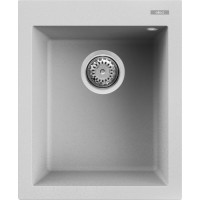 Кам'яна кухонна мийка ELLECI Q 100 on top aluminium 79 Сірий Кам'яна кухонна мийка ELLECI Q 100 on top aluminium 79 Сірий
