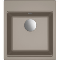 Каменная кухонная мойка ELLECI TIME 102 on top tortora 43 Бежевый