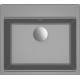 Каменная кухонная мойка ELLECI TIME 105 on top cemento 48 Серый