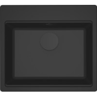 Каменная кухонная мойка ELLECI TIME 105 on top nero 40 Черный
