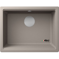Каменная кухонная мойка ELLECI TIME 105 under top tortora 43 Бежевый, под столешницу