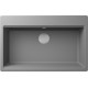 Каменная кухонная мойка ELLECI TIME 130 on top cemento 48 Серый