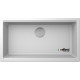 Каменная кухонная мойка ELLECI TIME 130 under top bianco 68 Белый, под столешницу