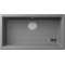 Каменная кухонная мойка ELLECI TIME 130 under top cemento 48 Серый, под столешницу