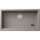 Каменная кухонная мойка ELLECI TIME 130 under top tortora 43 Бежевый, под столешницу
