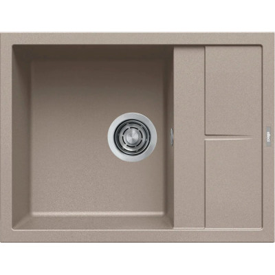 Каменная кухонная мойка Elleci UNICO 125 tortora 43 Бежевый
