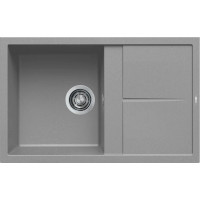 Кам'яна кухонна мийка Elleci UNICO 300 cemento 48 Сірий