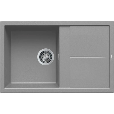 Каменная кухонная мойка Elleci UNICO 300 cemento 48 Серый