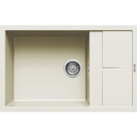 Кам'яна кухонна мийка Elleci UNICO 310 BIANCO ANTICO 62 Слонова кістка Кам'яна кухонна мийка Elleci UNICO 310 BIANCO ANTICO 62 Слонова кістка