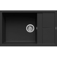 Кам'яна кухонна мийка Elleci UNICO 310 black K86 Чорний