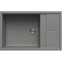 Каменная кухонная мойка Elleci UNICO 310 cemento 48 Серый