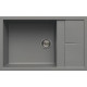 Каменная кухонная мойка Elleci UNICO 310 cemento 48 Серый