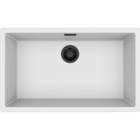 Каменная кухонная мойка Elleci Zen 130 LIMITED EDITION White 96 Белый под столешницу Каменная кухонная мойка Elleci Zen 130 LIMITED EDITION White 96 Белый под столешницу