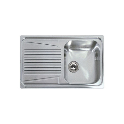 Кухонна мийка з нержавіючої сталі ELLECI RIVER 300 DX ANTIGRAFFIO