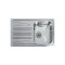 Кухонна мийка з нержавіючої сталі ELLECI RIVER 300 DX ANTIGRAFFIO