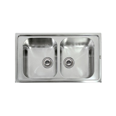 Кухонна мийка з нержавіючої сталі ELLECI RIVER 450 ANTIGRAFFIO