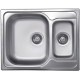 Кухонна мийка з нержавіючої сталі ELLECI SPECIAL 250 SX SATINATO