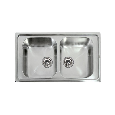 Кухонна мийка з нержавіючої сталі ELLECI RIVER 450 SATINATO