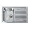 Кухонна мийка з нержавіючої сталі ELLECI RIVER 300 SX ANTIGRAFFIO