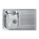 Кухонна мийка з нержавіючої сталі ELLECI RIVER 300 SX ANTIGRAFFIO