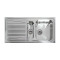 Кухонна мийка з нержавіючої сталі ELLECI RIVER 475 DX ANTIGRAFFIO