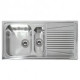 Кухонна мийка з нержавіючої сталі ELLECI RIVER 475 SX SATINATO