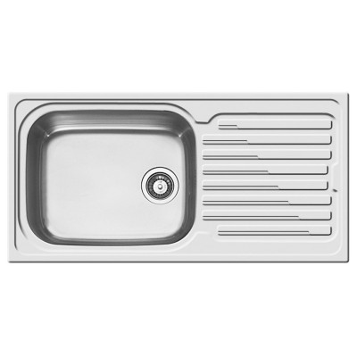 Кухонна мийка з нержавіючої сталі ELLECI SKY 480 SX SATINATO
