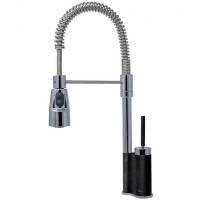 Кухонний змішувач Elleci CHEF BLACK 86 Хром-чорний