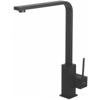 Кухонний кам'яний змішувач Elleci IXORA TOTAL BLACK Чорний