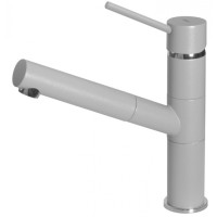Кухонный каменный смеситель Elleci Reno aluminium 79 Серый