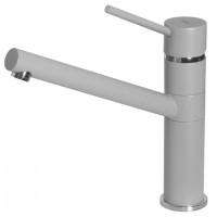 Кухонный каменный смеситель Elleci Sava aluminium 79 Серый