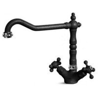 Кухонный каменный смеситель Elleci Tago antracite 59 Черный