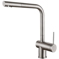 Кухонный смеситель Fabiano FKM 3112 SS Inox с подключением к фильтрованной воде Нержавеющая сталь (8231.401.1156)