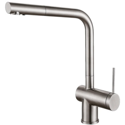 Кухонный смеситель Fabiano FKM 3112 SS Inox с подключением к фильтрованной воде Нержавеющая сталь (8231.401.1156)