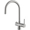 Кухонный смеситель Fabiano FKM 3118P SS Inox с подключением к фильтрованной воде Нержавеющая сталь (8231.401.1015)