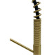 Кухонный смеситель Fabiano FKM 3128 Light Gold с подключением к фильтрованной воде Золото (8231.403.1910)