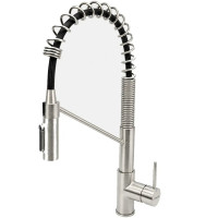 Кухонный смеситель Fabiano FKM 3128 Inox с подключением к фильтрованной воде Нержавеющая сталь (8231.403.1937)