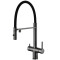 Кухонный смеситель Fabiano FKM 3130 Black Steel с подключением к фильтрованной воде Графит (8231.403.1930)