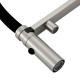 Кухонный смеситель Fabiano FKM 3130 Inox Black с подключением к фильтрованной воде Нержавеющая сталь-черный (8231.403.1931)