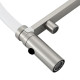 Кухонный смеситель Fabiano FKM 3130 Inox White с подключением к фильтрованной воде Нержавеющая сталь-белый (8231.403.1932)
