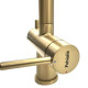 Кухонный смеситель Fabiano FKM 3130 Light Gold с подключением к фильтрованной воде Золото (8231.403.1933)