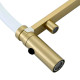 Кухонный смеситель Fabiano FKM 3130 Light Gold с подключением к фильтрованной воде Золото (8231.403.1933)
