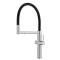 Кухонный смеситель Fabiano FKM 3131 Inox Black с подключением к фильтрованной воде Нержавеющая сталь (8231.403.1978)
